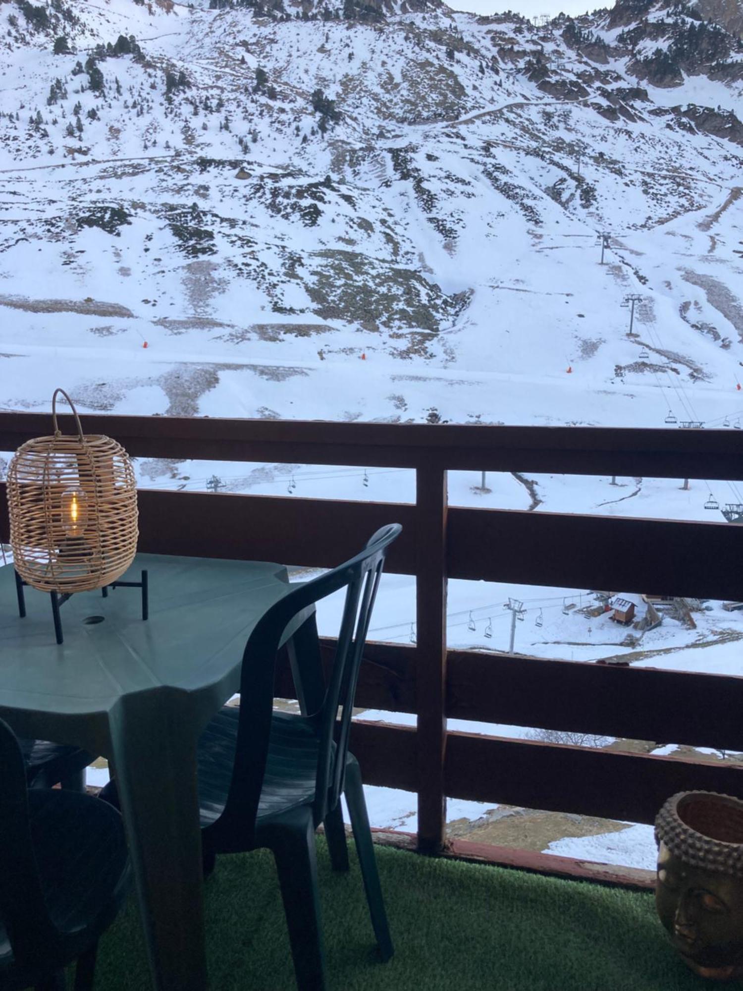 Berger Des Pyrenees Pied De Pistes Avec Terrasse Lägenhet La Mongie Exteriör bild